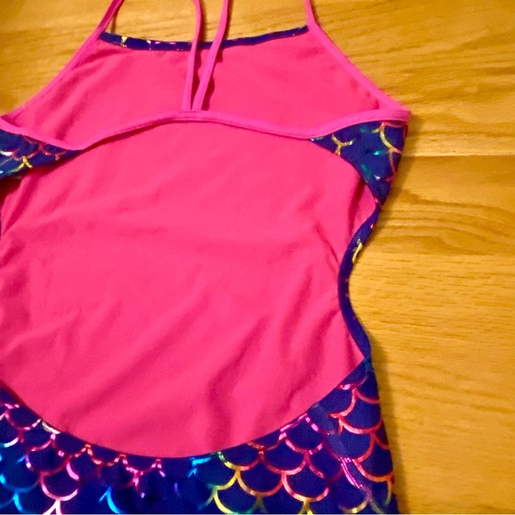 🎉SPORTI mermaid foil micro-back one-piece swimsuit - Picture 14 of 17